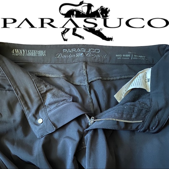 Parasuco Sofia Medium Rise Super Skinny Pants EUC - Picture 7 of 8
